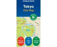 KNYGA Lonely Planet Tokyo City Map