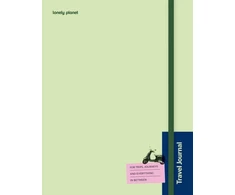 KNYGA Lonely Planet's Travel Journal: Žalias: Record Precious Moments | Writing Prompts, Sticker Sheet &amp; Trip Planning Tips | Pocket for Keepsakes | Choose From Three Colours