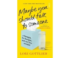KNYGA Lori Gottlieb Maybe You Should Talk to Someone, the heartfelt, funny memoir by a New York Times bestselling therapist