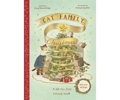 KNYGA Lucy Brownridge Cat Family Christmas, An Advent Lift-the-Flap Book (with over 140 flaps)