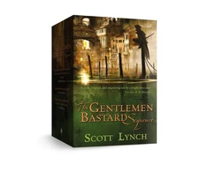 KNYGA Lynch Scott Gentleman Bastard Sequence: The Lies of Locke Lamora, Raudona Seas Under Raudona Skies, The Republic of Thieves