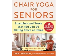 KNYGA Lynn Lehmkuhl Chair Yoga for Seniors - Large Print Edition