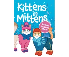 KNYGA Maine, Amber Kittens in Mittens Sticker Activity Book