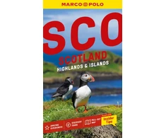 KNYGA Marco Polo Scotland's Highlands and Islands Pocket Travel Guide: Pull-out Map | Local Knowledge | Covers: Loch Ness, North Coast 500, Isle of Skye and more