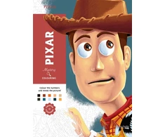 KNYGA Mariez, Jeremy Mystery Colouring - Pixar: Reveal iconic Disney characters with colour by number