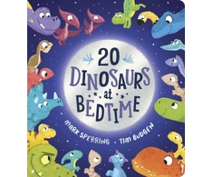 KNYGA Mark Sperring Twenty Dinosaurs at Bedtime (BB)