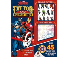 KNYGA Marvel Entertainment Marvel Avengers: Tattoo and Activity Book