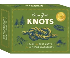 KNYGA Mascellaro Nico Know Your Knots: Learn the best knots for outdoor adventures - 30 cards and 2 ropes