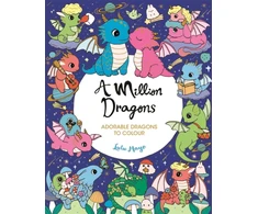 KNYGA Mayo Lulu Million Dragons: Adorable Dragons to Colour