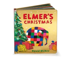 KNYGA Mckee David Elmer's Christmas: Gift board book edition and the perfect Christmas stocking filler for children