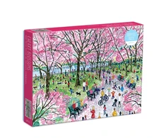 Dėlionė Bookshop Michael Storrings Cherry Blossoms 1000 Piece Puzzle