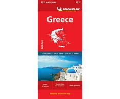 KNYGA Michelin Travel Lifestyle Greece - Michelin National Map 737
