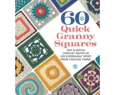 KNYGA Mixed Media Resources 60 Quick Granny Squares