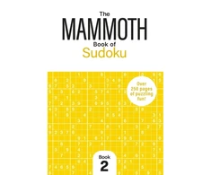 KNYGA Moore Dr Gareth Mammoth Book of Sudoku 2: Over 250 Pages of Puzzling Fun