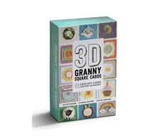 KNYGA Moore, Sharna 3D Granny Squares Cards: 52 Crochet Cards for Pop-Up Motifs