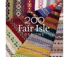 KNYGA Bookshop Mucklestone Mary Jane 200 Fair Isle Designs: Knitting Charts, Combination Designs, and Colour Variations