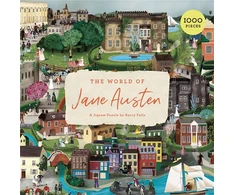 KNYGA Mullan John World of Jane Austen: A Jigsaw Puzzle with 60 Characters and Great Houses to Find