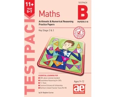 KNYGA Multiple-component retail product 11+ Maths Year 5-7 Testpack B Practice Papers 5-8