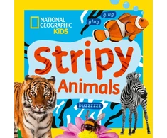 KNYGA National Geographic Kids Stripy Animals: A Fun First Board Book for Toddlers to Learn About Animals