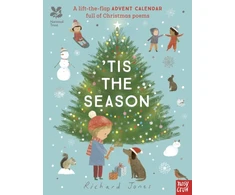 KNYGA Jones Richard National Trust: 'Tis the Season: A Lift-the-Flap Advent Calendar Full of Christmas Poems