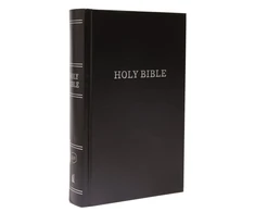 KNYGA Nelson Thomas KJV, Pew Bible, Large Print, Hardcover, Juodas, Raudona Letter, Comfort Print: Holy Bible, King James Version