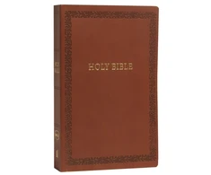 KNYGA Nelson Thomas NKJV, Holy Bible, Soft Touch Edition, Leathersoft, Brown, Comfort Print: Holy Bible, New King James Version