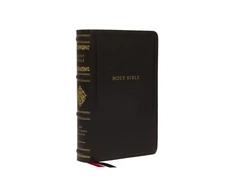 KNYGA Nelson Thomas NKJV, Personal Size Reference Bible, Sovereign Collection, Leathersoft, Juodas, Raudona Letter, Comfort Print: Holy Bible, New King James Version