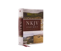 KNYGA Nelson Thomas NKJV Study Bible, Hardcover, Burgundy, Full-Color, Comfort Print: The Complete Resource for Studying God’s Word