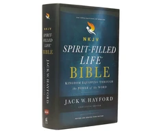 KNYGA Jack W Hayford NKJV, Spirit-Filled Life Bible, Third Edition, Hardcover, Raudona Letter, Comfort Print: Kingdom Equipping Through the Power of the Word