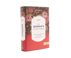 KNYGA Dorothy Kelley Patterson NKJV, The Woman's Study Bible, Hardcover, Raudona Letter, Full-Color Edition: Receiving God's Truth for Balance, Hope, and Transformation