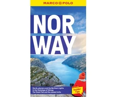 KNYGA Norway Marco Polo Pocket Travel Guide with pull out map