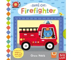 KNYGA Nosy Crow Suki Cat: Firefighter