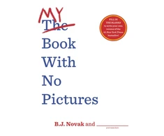 KNYGA B J Novak Novak B J My Book With No Pictures