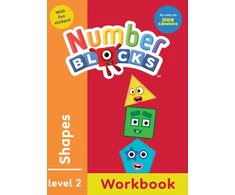 KNYGA Numberblocks Shapes (Oranžinis Level Workbook)
