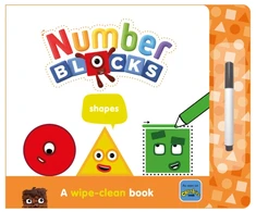KNYGA Sweet Cherry Publishing Cherry Numberblocks Shapes: A Wipe-Clean Book