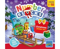 KNYGA Cherry Numberblocks Christmas Sticker Fun
