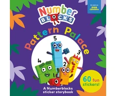 KNYGA Cherry Pattern Palace: A Numberblocks Sticker Storybook