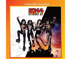 KNYGA Bookshop Official KISS Colouring Book