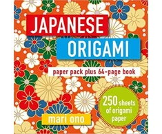 KNYGA Ono, Mari Japanese Origami: Paper Block Plus 64-Page Book