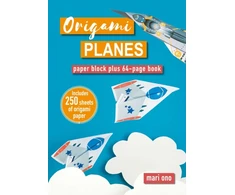 KNYGA Ono Mari Origami Planes: Paper Block Plus 64-Page Book