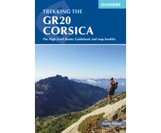 KNYGA Paddy Dillon Trekking the GR20 Corsica, The High Level Route: Guidebook and map booklet