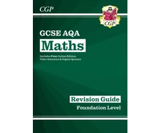 KNYGA Cgp Books Parsons Richard GCSE Maths AQA Revision Guide: Foundation inc Online Edition, Videos &amp; Quizzes