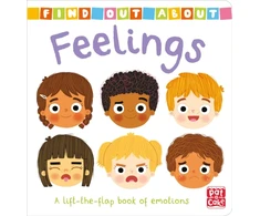 KNYGA Pat-a-Cake Find Out About: Feelings: A lift-the-flap board book of emotions