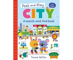 KNYGA Pat A Cake Peek and Play: City: A fun and interactive lift-the-flap search-and-find board book