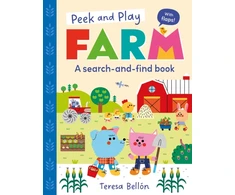 KNYGA Pat A Cake Peek and Play: Farm: A fun and interactive lift-the-flap search-and-find board book
