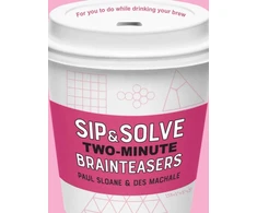KNYGA Paul Sloane Sip &amp; Solve Two-Minute Brainteasers