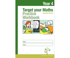 KNYGA Pearce, Stephen Target your Maths Year 4 Practice Workbook