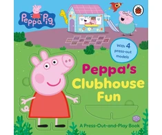 KNYGA Peppa Pig: Peppa’s Clubhouse Fun: A Press-Out-and-Play Book