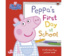 KNYGA Peppa Pig: Peppa’s First Day at School: A Lift-the-Flap Picture Book