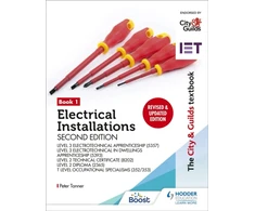 KNYGA Peter Tanner City &amp; Guilds Textbook: Book 1 Electrical Installations, Second Edition: For the Level 3 Apprenticeships (5357 and 5393), Level 2 Technical Certificate (8202), Level 2 Diploma (2365) &amp; T Level Occupational Specialisms (8710)